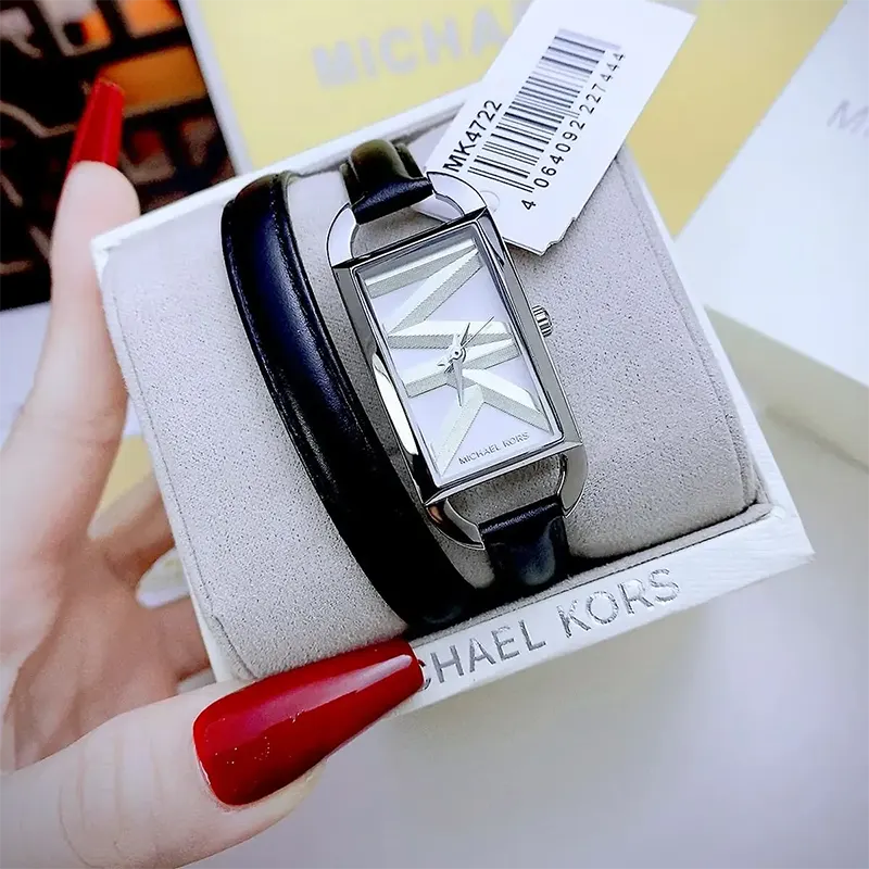 Michael Kors Mini Empire Silver Dial Ladies Watch- MK4722